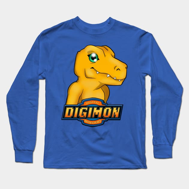 Agumon Long Sleeve T-Shirt by La Casa del Otaku